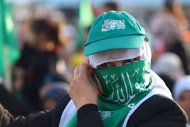 Một thành viên phong trào Hamas của Palestine. (Nguồn: AFP)