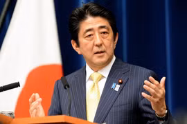 Thủ tướng Nhật Bản Shinzo Abe. (Nguồn: AFP)