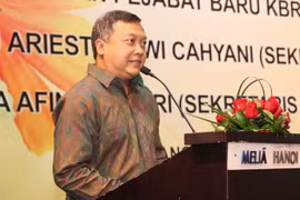 Ngài Ibnu Hadi, Đại sứ Đặc mệnh toàn quyền nước Cộng hòa Indonesia tại Việt Nam. (Nguồn: Đại sứ quán Indonesia)