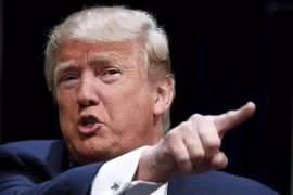 Ứng cử viên tổng thống Mỹ của đảng Cộng hòa Donald Trump. (Nguồn: AP)
