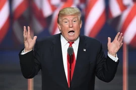 Ứng cử viên Tổng thống của đảng Cộng hòa Donald Trump. (Nguồn: AFP/TTXVN)