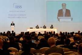 Quang cảnh Đối thoại Shangri-La 15. (Nguồn: AFP/TTXVN)