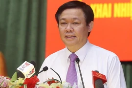 Phó Thủ tướng Chính phủ Vương Đình Huệ. ( Ảnh: Phạm Hậu/TTXVN)