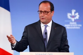 Tổng thống Pháp Francois Hollande. (Nguồn: EPA/TTXVN)