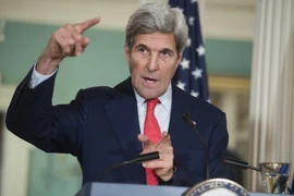 Ngoại trưởng Mỹ John Kerry. (Nguồn: AFP)