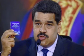 Tổng thống Venezuela Nicolás Maduro. (Nguồn: AFP/TTXVN) 