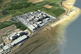 Phối cảnh dự án Hinkley. (Nguồn: telegraph.co.uk)
