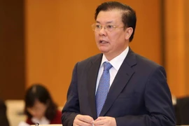 Bộ trưởng Bộ Tài chính Đinh Tiến Dũng. (Ảnh: Phương Hoa/TTXVN)