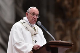 Giáo hoàng Francis. (Nguồn: AFP/TTXVN)