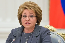 Chủ tịch Hội đồng Liên bang (Thượng viện) Nga Valentina Matviyenko. (Nguồn: RT)