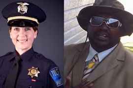 Nữ cảnh sát Betty Shelby và ông Terence Crutcher. (Nguồn: heavy.com)