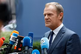 Chủ tịch Hội đồng châu Âu Donald Tusk. (Nguồn: AFP/TTXVN)