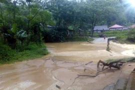 Mưa lũ ở tỉnh Bắc Kạn, sáng 29/7. Ảnh minh họa. (Nguồn: TTXVN)