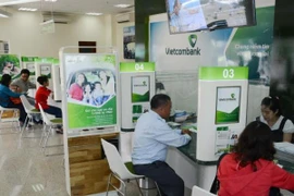 Giao dịch tại Vietcombank. (Nguồn: Vietcombank)