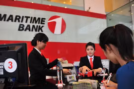 Giao dịch tại Maritime Bank. (Nguồn: Maritime Bank)