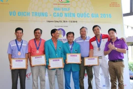 5 nhà vô địch giải golf trung cao niên được vào vòng chung kết TPBank WAGC. (Nguồn: TPBank)