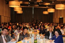 Các doanh nhân nữ tại một diễn đàn. (Ảnh: Hà Huy Hiệp/Vietnam+)