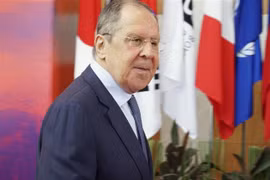 Ngoại trưởng Nga Sergei Lavrov. (Ảnh: Kyodo/ TTXVN)