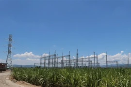 Một trạm biến áp tại Gia Lai. (Ảnh: Hồng Điệp/TTXVN)