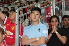 [Photo] Singapore trở thành cựu vương dù thi đấu trên sân nhà