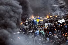 Ukraine trải qua một năm đầy biến động với các cuộc khủng hoảng