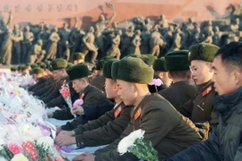 Triều Tiên tổ chức lễ tưởng niệm cố lãnh đạo Kim Jong Il 
