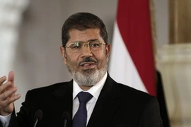 Tổng thống Ai Cập Mohamed Morsi. (Nguồn: AP)