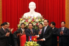 Bộ Công an tăng hợp tác toàn diện với Bộ An ninh Lào