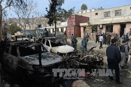 Một vụ đánh bom liều chết ở Afghanistan. (Ảnh: AFP/TTXVN)