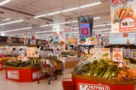 CPI trong quý 1 tăng 1,92% so với cùng kỳ và thấp hơn mức tăng của quý 1 các năm 2017-2020. (Ảnh: Vietnam+)