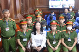 Bị cáo Trương Mỹ Lan bị tuyên phạt mức án tử hình. (Ảnh: Thanh Vũ/TTXVN)