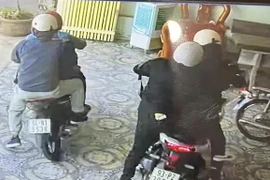 Nhóm đối tượng cướp tiệm vàng ở Bình Dương.