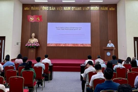 Quang cảnh hội nghị. (Ảnh Trần Phương/TTXVN)