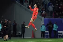 Son Heung-min tỏa sáng đưa Hàn Quốc vào bán kết. (Nguồn: Getty Images)