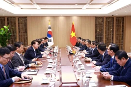 Thủ tướng Phạm Minh Chính hội kiến Tổng thống Hàn Quốc Yoon Suk Yeol