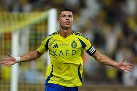 Ronaldo giúp Al-Nassr thắng trận đầu tiên ở mùa này. (Nguồn: Getty Images)