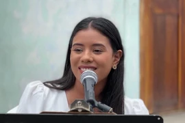 Bà Brigitte Garcia và một cố vấn được phát hiện bị bắn chết trong một chiếc ôtô. (Nguồn: Gma News Online)