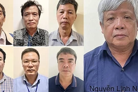 Các bị can bị khởi tố. (Nguồn: Bộ Công an)