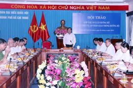 Quang cảnh Hội thảo. (Ảnh: Xuân Khu/TTXVN)