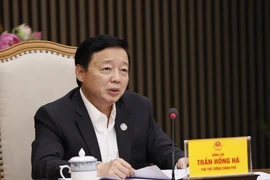 Phó Thủ tướng Trần Hồng Hà. (Ảnh: Văn Điệp/TTXVN)