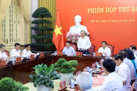 Chủ tịch nước Tô Lâm phát biểu chỉ đạo. (Ảnh: Nhan Sáng/TTXVN)