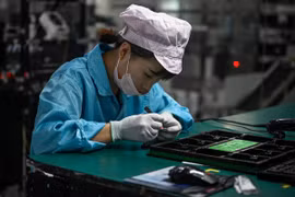 Trung Quốc thúc đẩy năng lực tự chủ trong 10 lĩnh vực quan trọng, trong đó có chất bán dẫn. (Nguồn: AFP/Getty Images)