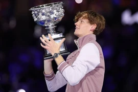 Sinner trở thành nhà vô địch Australian Open 2024. (Nguồn: AFP/Getty Images)