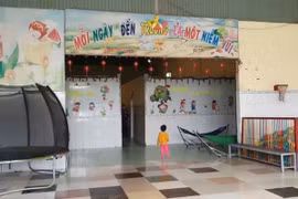 Cơ sở nuôi dạy trẻ khuyết tật tại số 57 đường Trần Nhật Duật, phường Ia Kring, thành phố Pleiku, Gia Lai - nơi xảy ra vụ trẻ nghi bị bạo hành tử vong. (Ảnh: TTXVN phát)