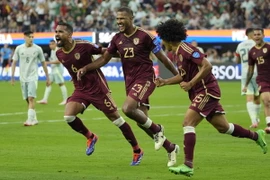 Venezuela sớm vào vòng tứ kết Copa America. (Nguồn: AP)