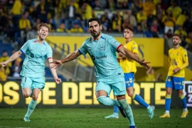 Gundogan mang chiến thắng về cho Barcelona. (Nguồn: Getty Images)