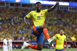 Jefferson Lerma ghi bàn duy nhất giúp Colombia vào chung kết Copa America 2024. (Nguồn: Getty Images)