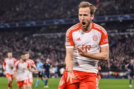Kane tỏa sáng đưa Bayern Munich vào tứ kết Champions League. (Nguồn: Getty Images)