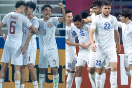 U23 Indonesia (trái) liệu có tiếp tục gây sốc khi đối đầu U23 Uzbekistan? (Nguồn: AFC)