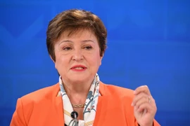Tổng giám đốc Quỹ Tiền tệ quốc tế (IMF) Kristalina Georgieva. (Ảnh: AFP/TTXVN)